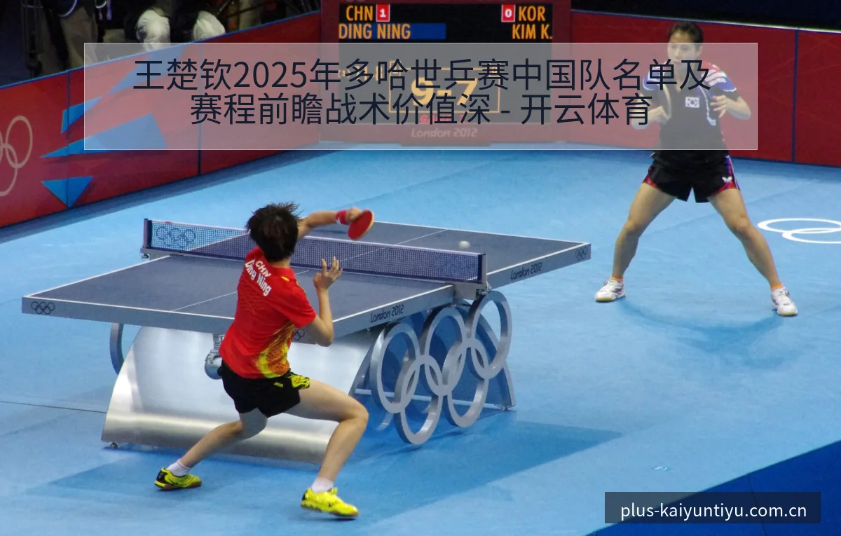 王楚钦2025年多哈世乒赛中国队名单及赛程前瞻战术价值深 - 开云体育